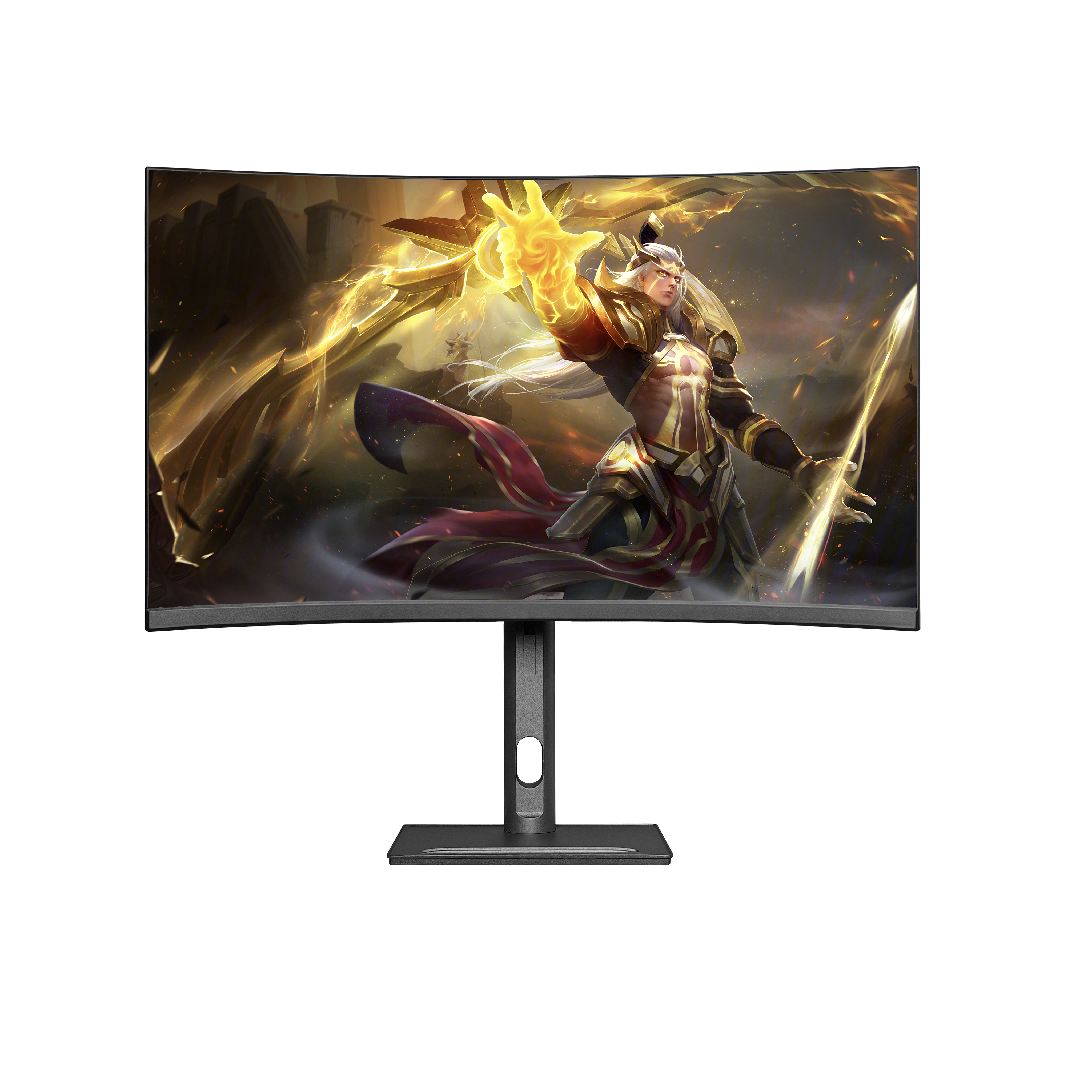 Factory direct price 27-inch monitor with 300 nits QHD panel and A+ grade high contrast.